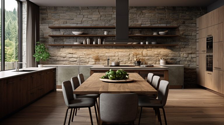 кухня в стилі лофт