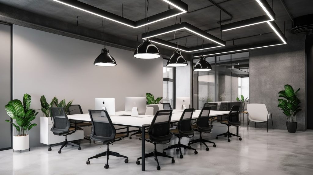 как расположить мебель в офисе